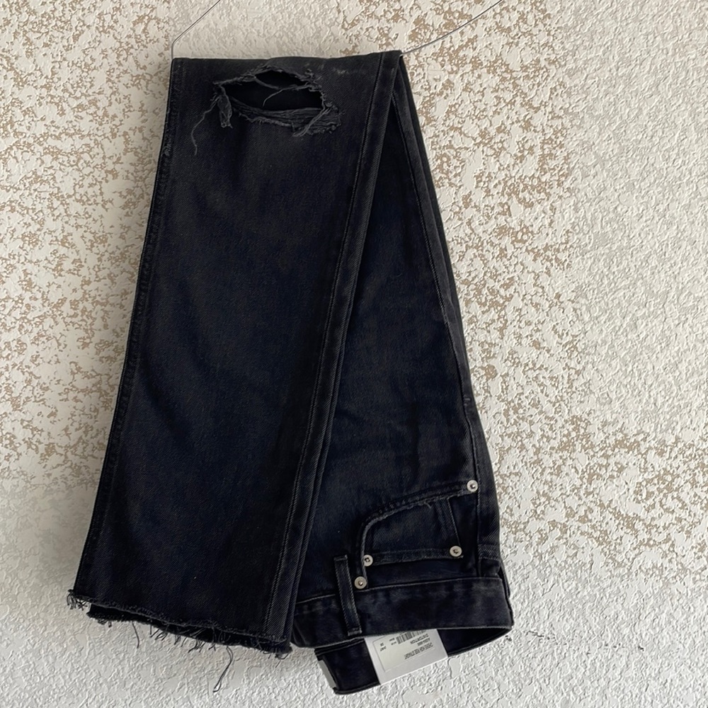 New AGOLDE black jeans